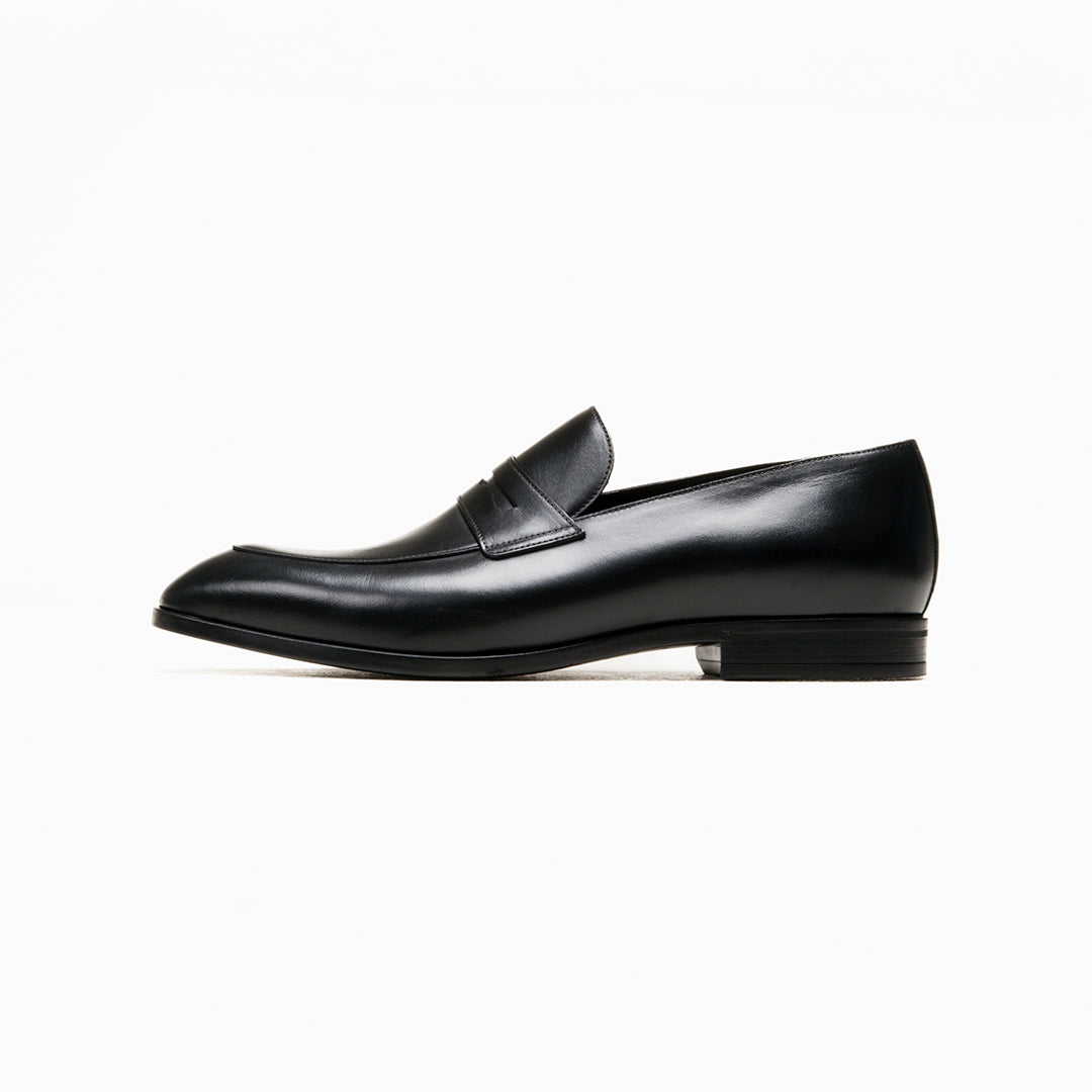 Bally Odaly Loafer in Leather-in-Black-1-Bally Outlet