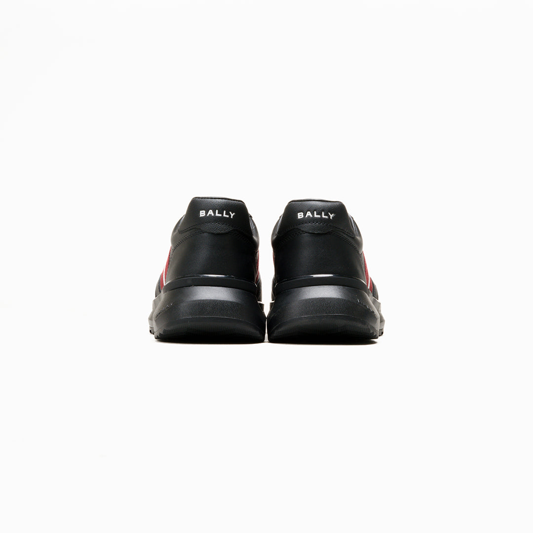 Bally Senny Sneakers in Leather-in-Black-2-Bally Outlet