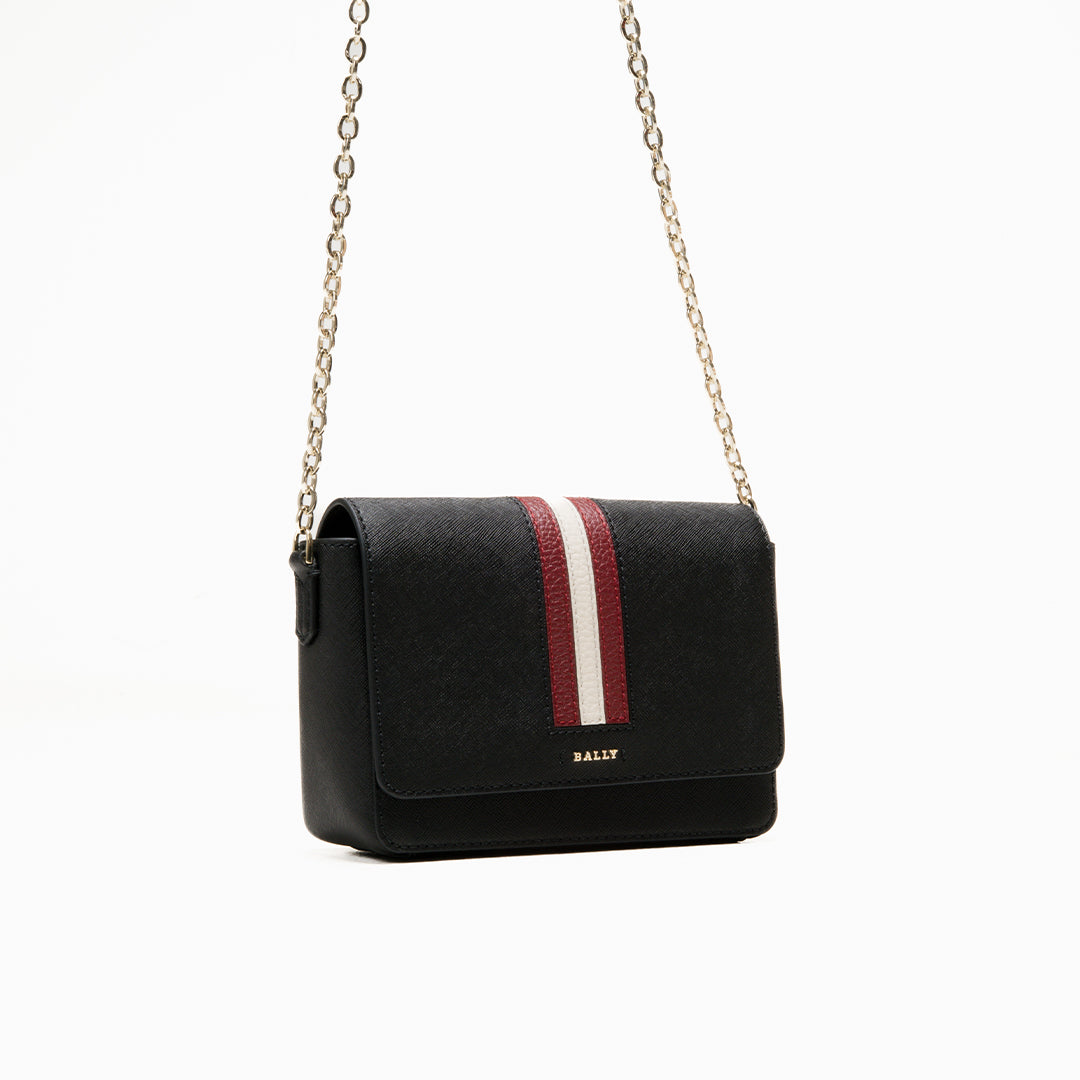 Bally Seliah Crossbody Bag in Leather-in-Black-2-Bally Outlet