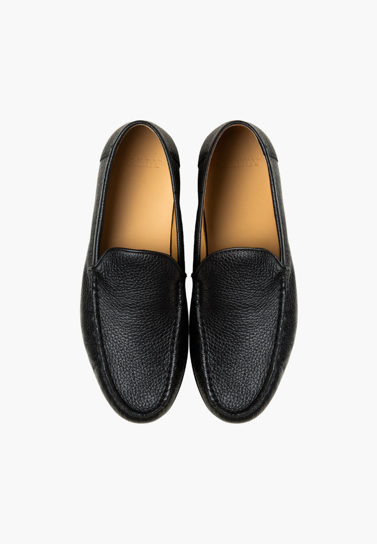 Craxon O Leather Loafers-in-Black-3-Bally Outlet