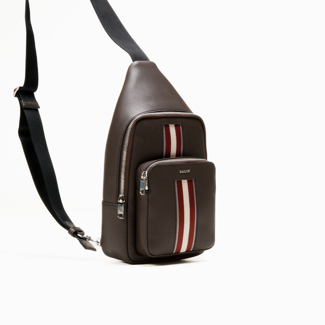 Bally Harrey Crossbody Bag in Leather-in-Brown-2-Bally Outlet