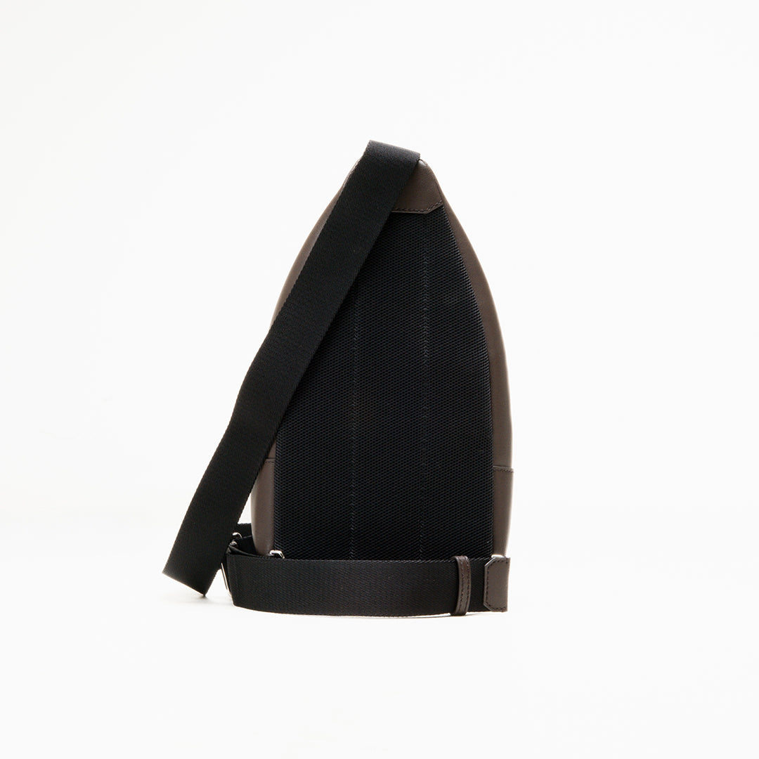 Bally Harrey Crossbody Bag in Leather-in-Brown-3-Bally Outlet