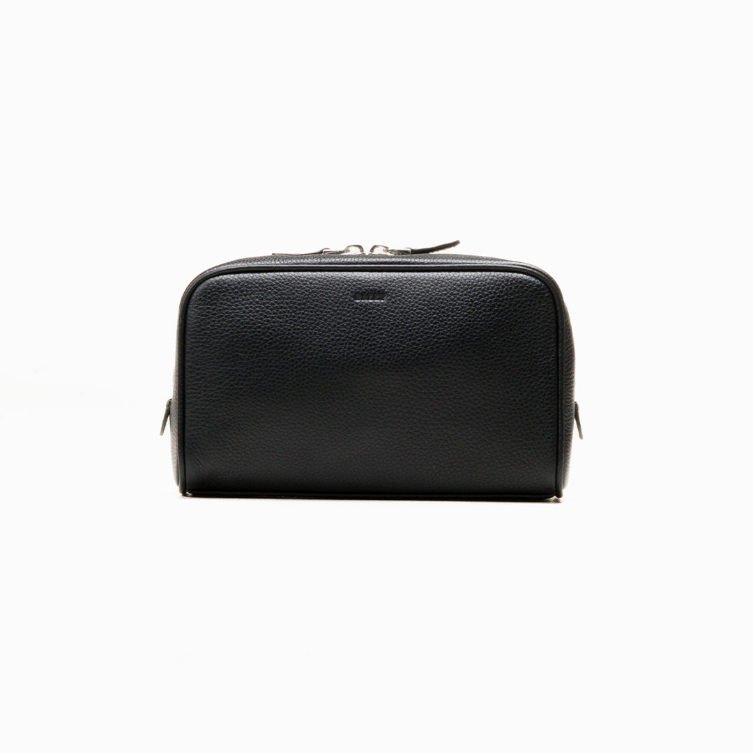 Bally City Washbag in Leather-in-Black-1-Bally Outlet