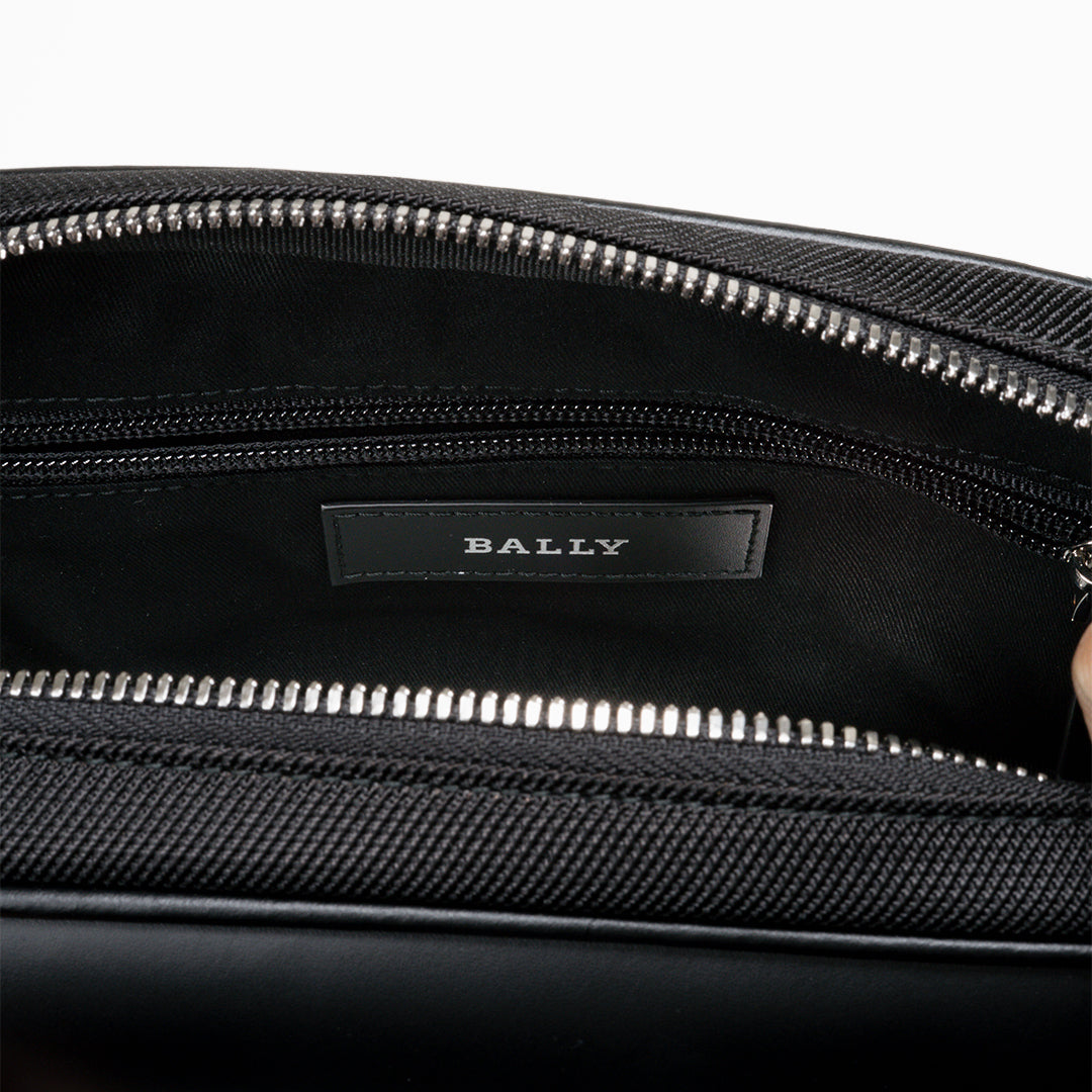 Bally Thate Crossbody Bag in Leather-in-Black-4-Bally Outlet