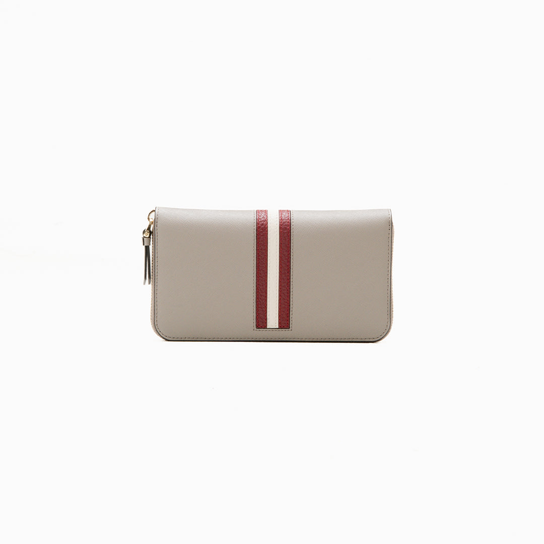Bally Sorissa Wallet in Leather-in-Grey-2-Bally Outlet