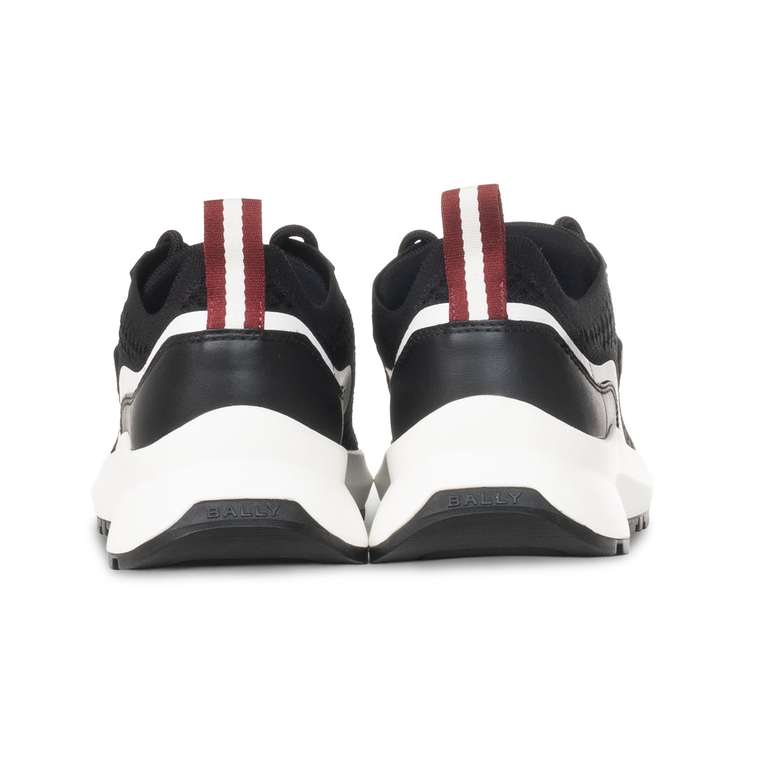 Bally Outline Sneaker in Black Nylon-in-Black-4-Bally Outlet