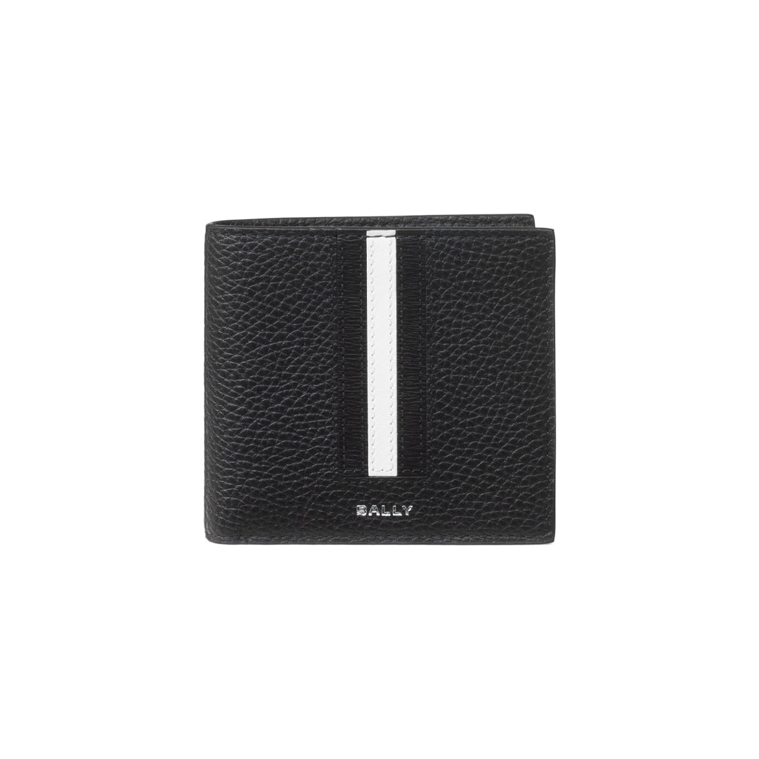 Bally Ray Bifold in Leather-in-Black-1-Bally Outlet