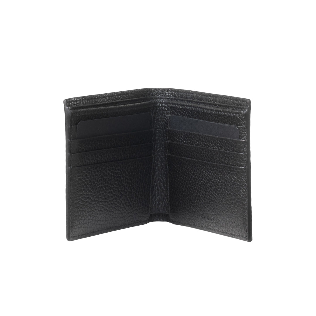 Bally Ray Bifold in Leather-in-Black-3-Bally Outlet
