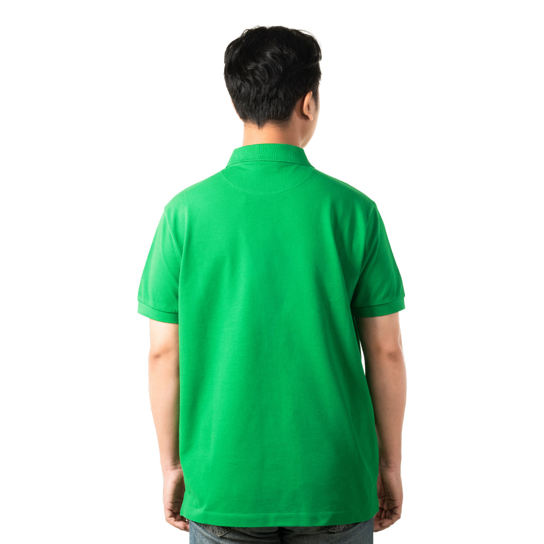 Bally Polo Shirt in Cotton-in-Green-5-Bally Outlet
