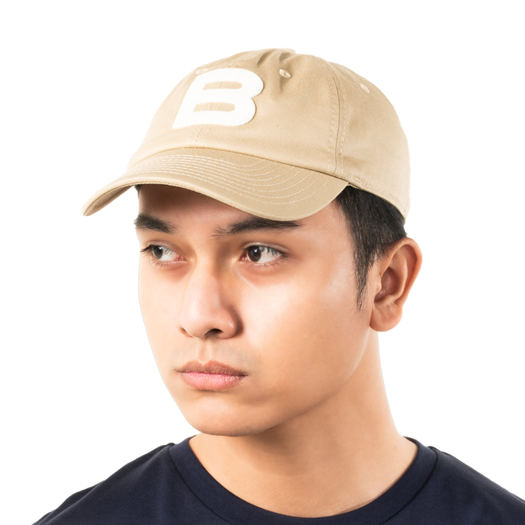 Bally Bally B Baseball Cap-in-Beige-2-Bally Outlet