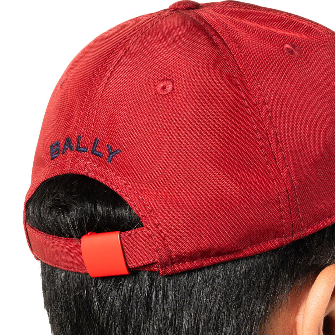 Bally Baseball Cap Bally Crest Logo-in-Red-5-Bally Outlet