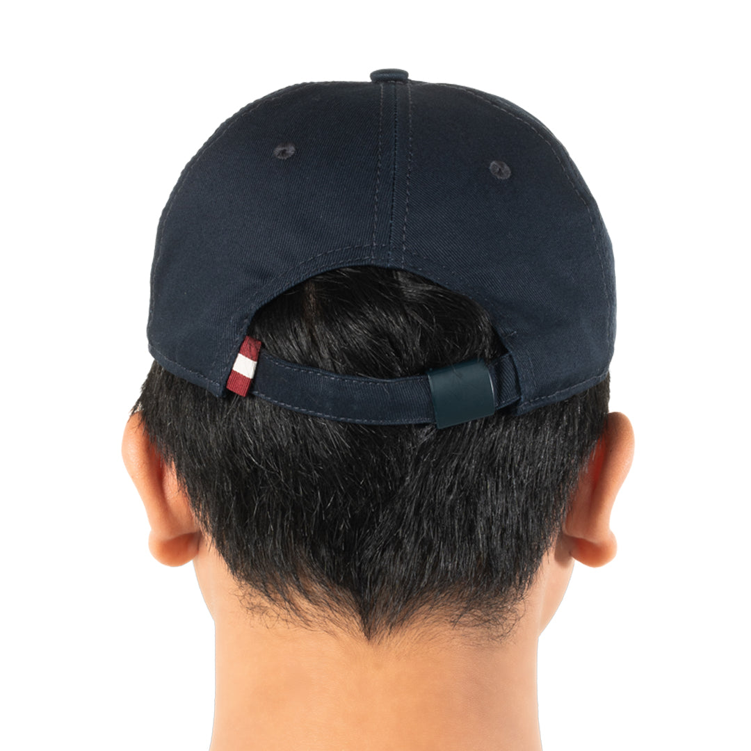 Bally Bally B Baseball Cap-in-Navy-4-Bally Outlet