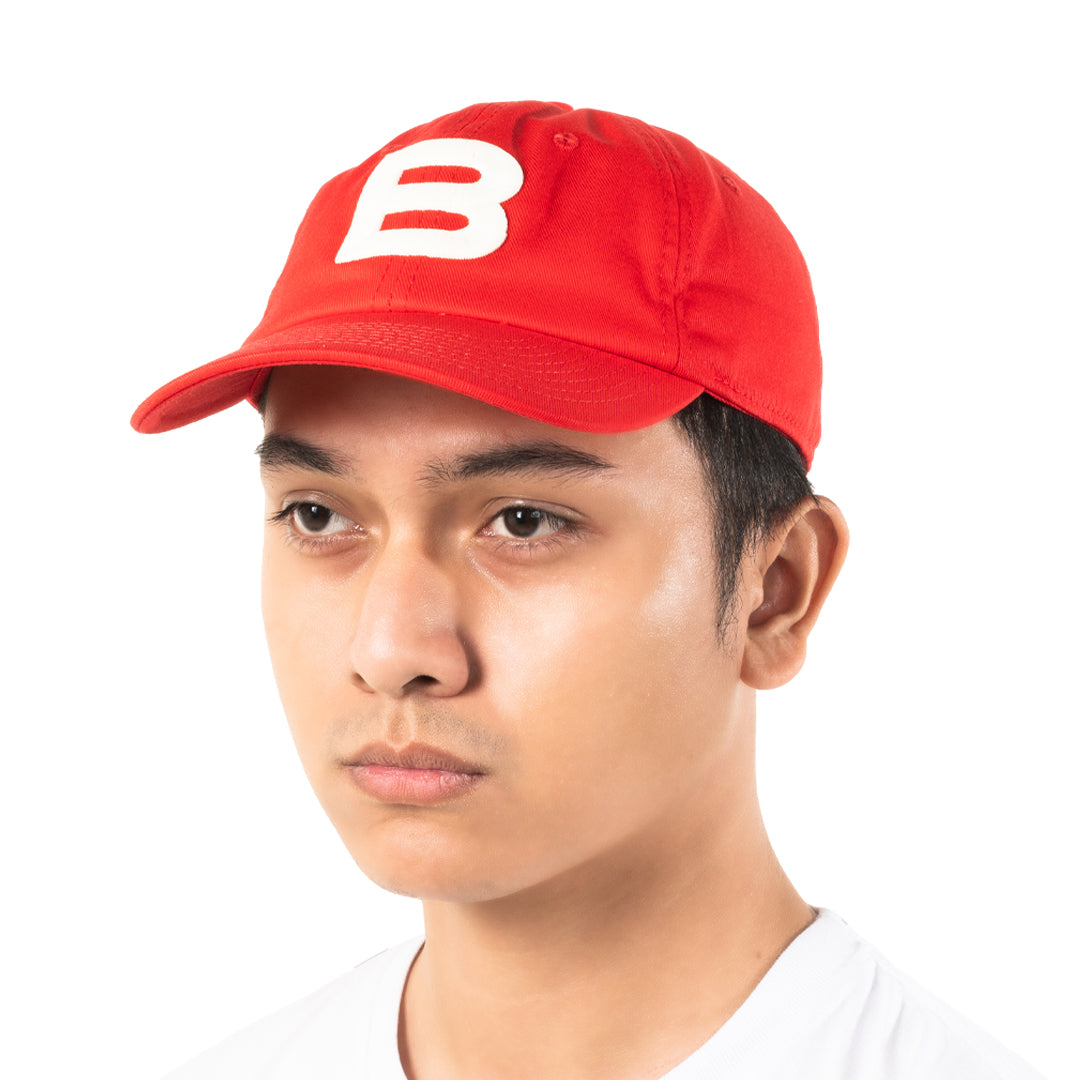 Bally Bally B Baseball Cap-in-Red-2-Bally Outlet