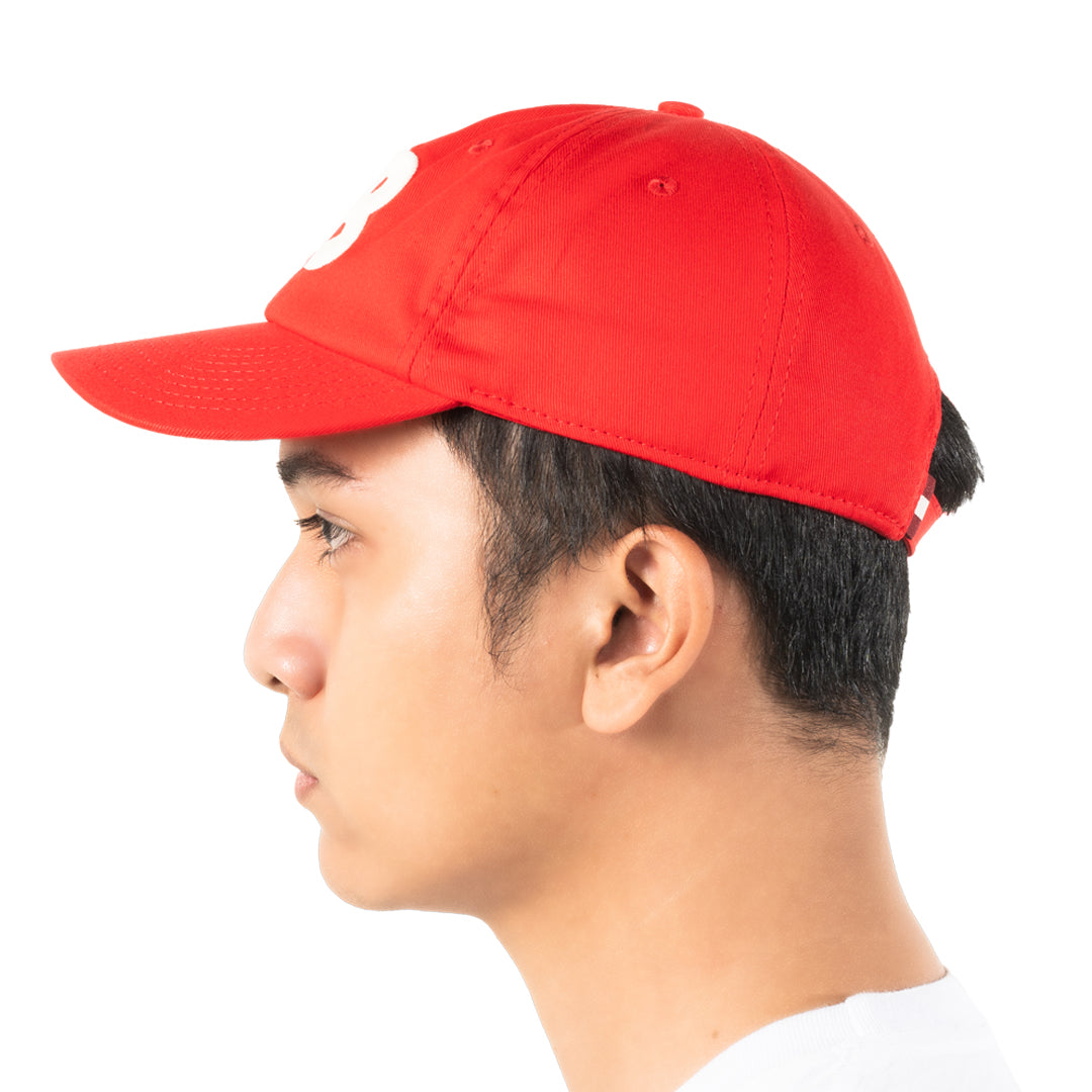 Bally Bally B Baseball Cap-in-Red-3-Bally Outlet