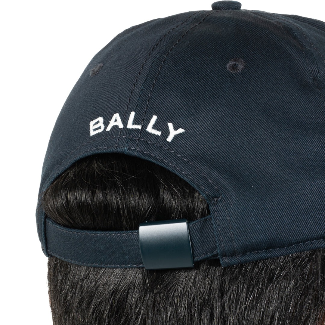 Bally Baseball Cap Bally Crest Logo-in-Navy-5-Bally Outlet