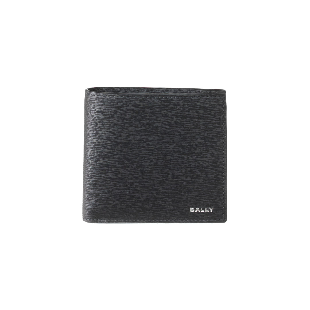 CRS Bifold ID N Leather Wallet-in-Black-1-Bally Outlet