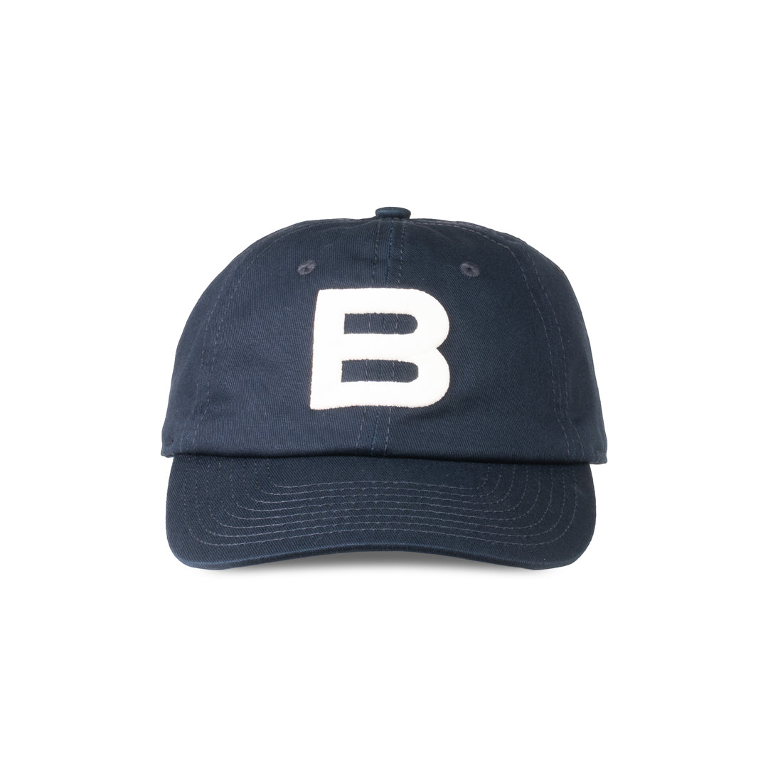 Bally Bally B Baseball Cap-in-Navy-1-Bally Outlet