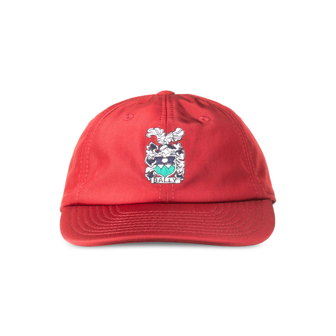 Bally Baseball Cap Bally Crest Logo-in-Red-1-Bally Outlet