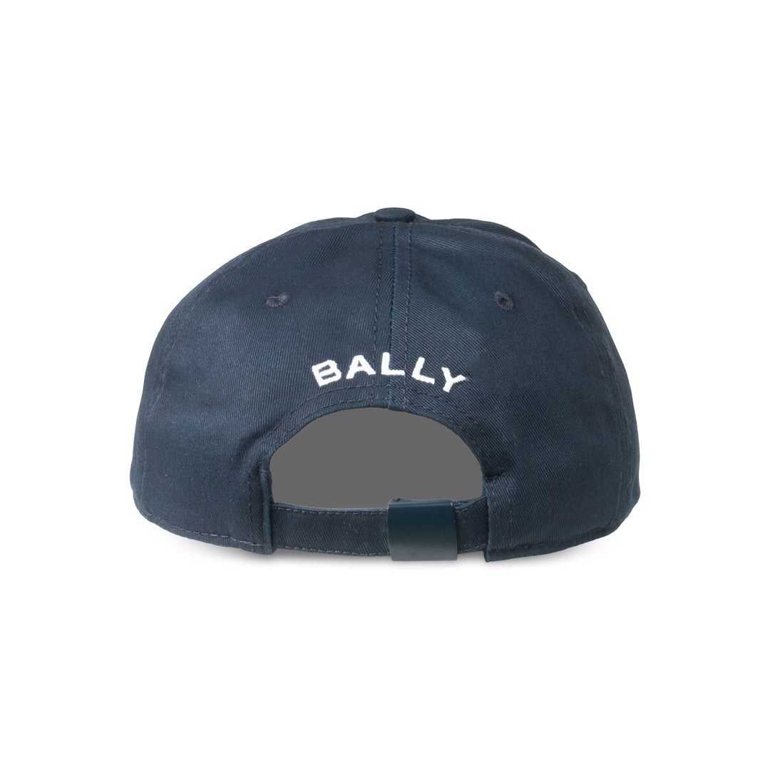 Bally Baseball Cap Bally Crest Logo-in-Navy-7-Bally Outlet