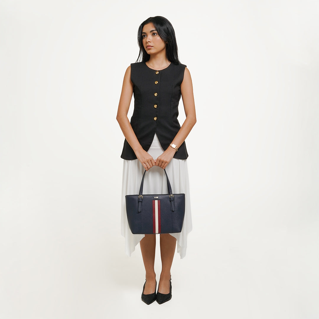 Bally Supra SM Totes in Leather-in-Navy-7-Bally Outlet