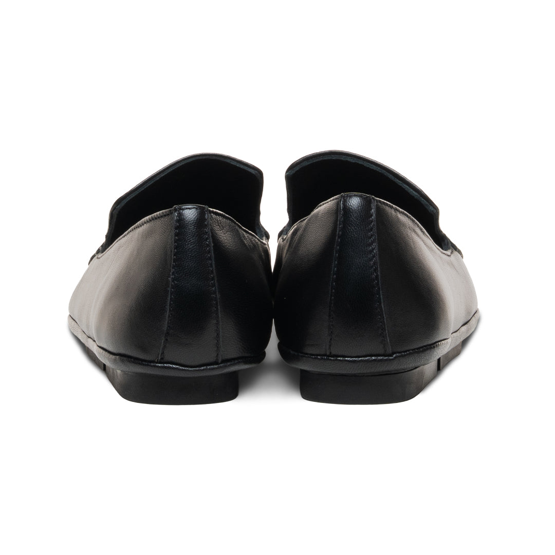 Caly O TSP Leather Flat Shoes-in-Black-4-Bally Outlet