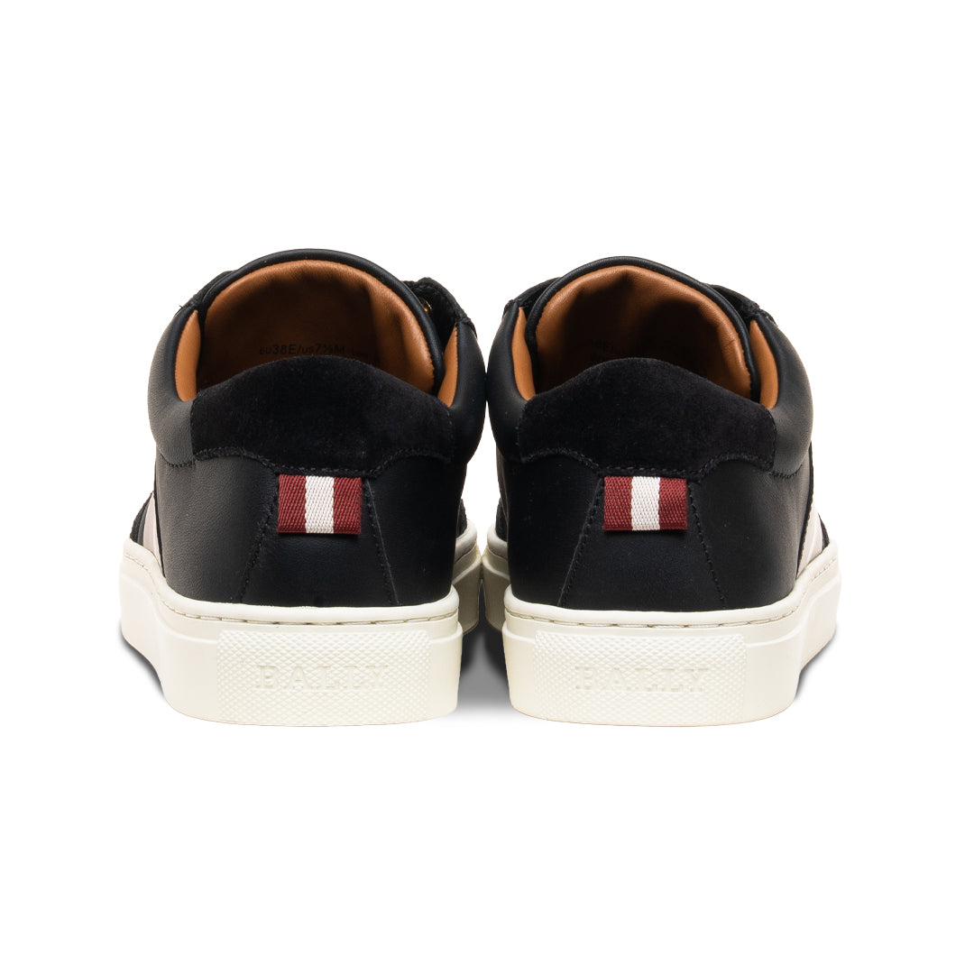 Hely O Sneakers in Leather-in-Black-5-Bally Outlet