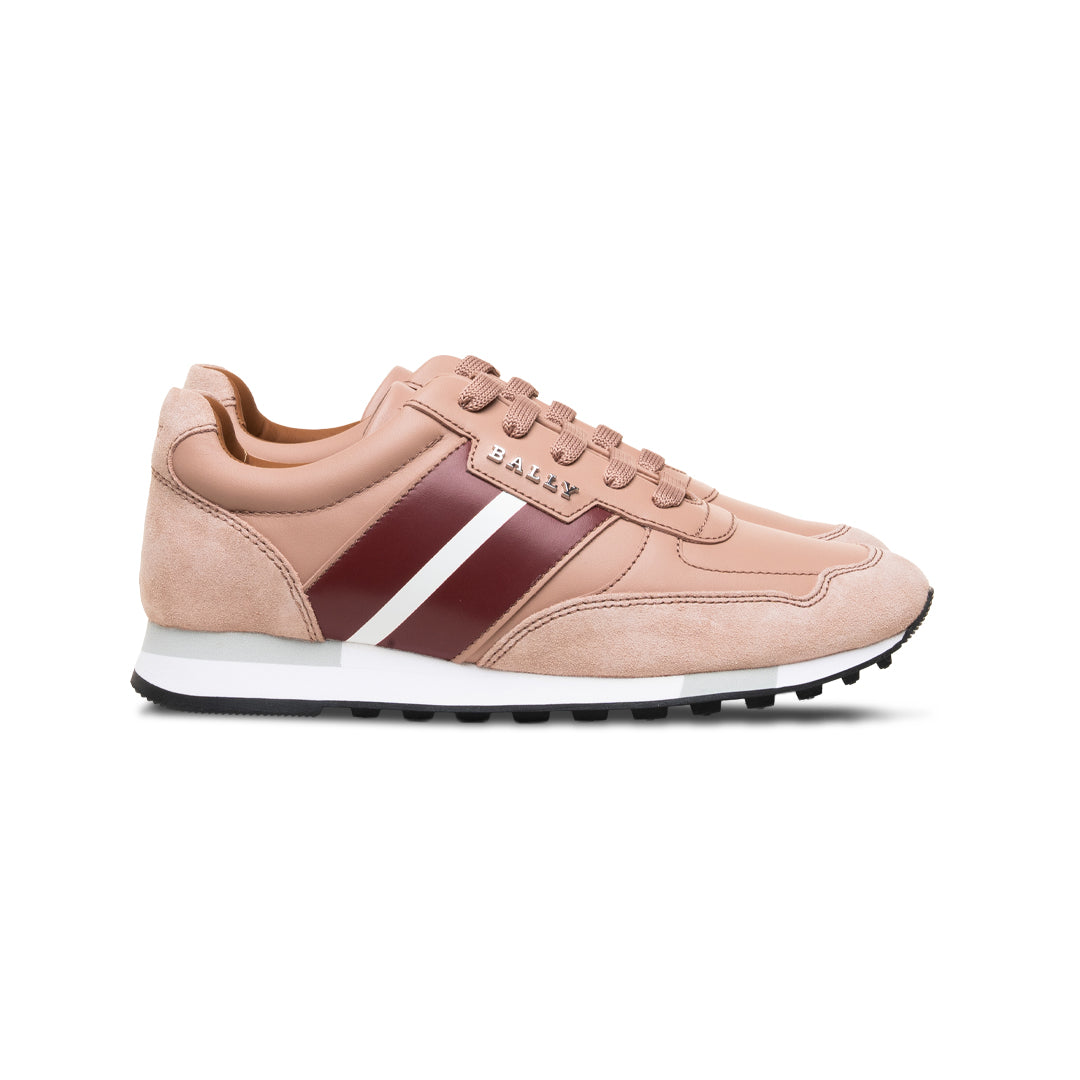Glendy O Leather Sneakers-in-Pink-1-Bally Outlet