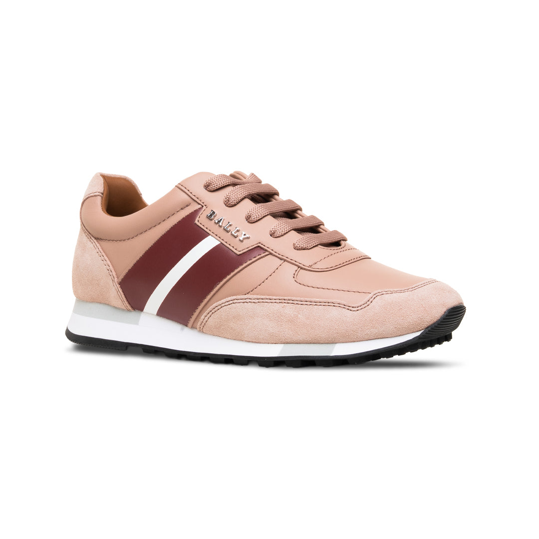 Glendy O Leather Sneakers-in-Pink-2-Bally Outlet