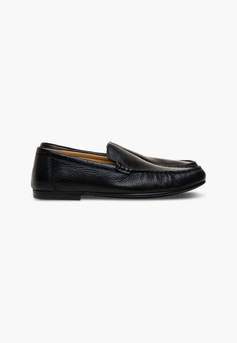 Craxon O Leather Loafers-in-Black-1-Bally Outlet