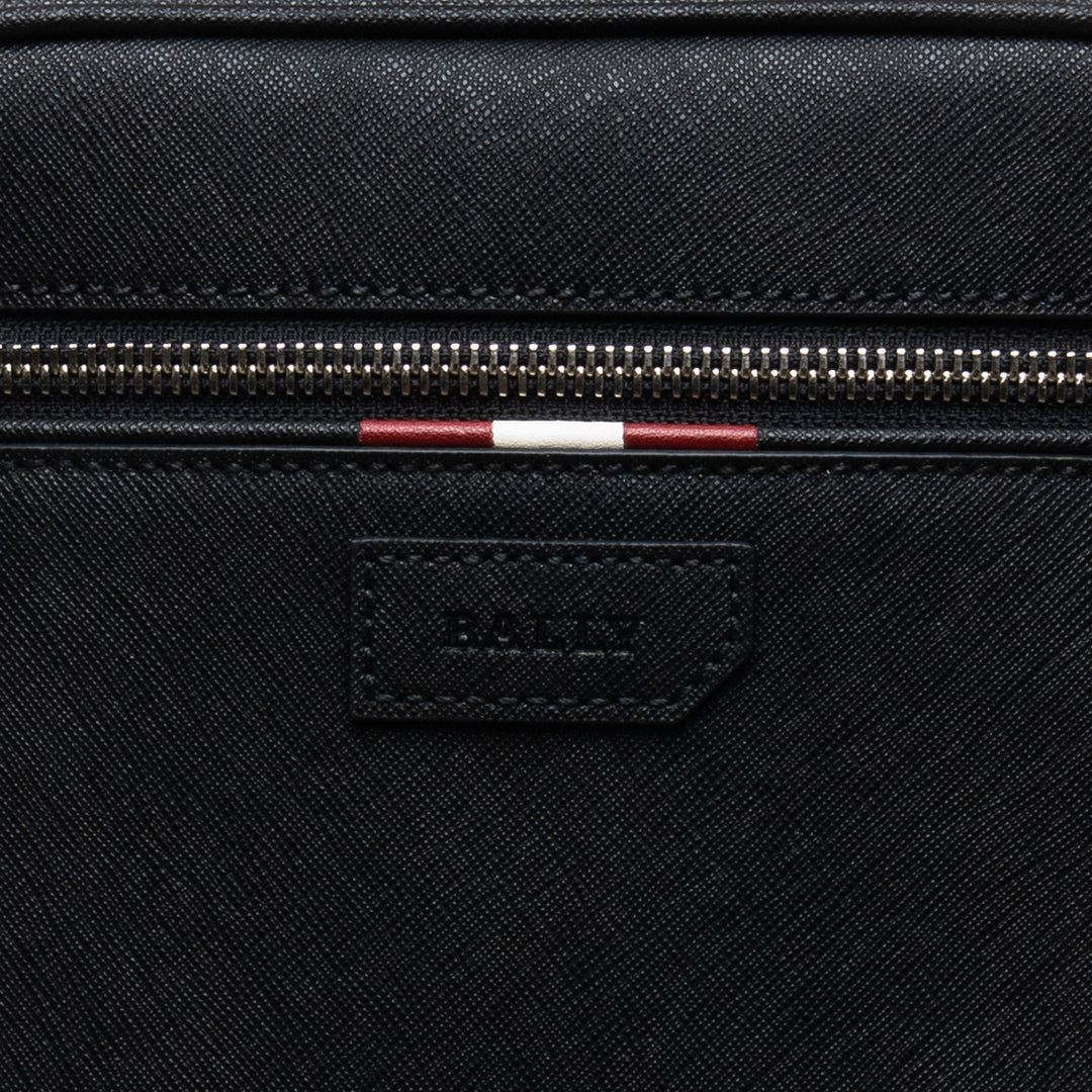 Pablo.O Leather Sling Bag-in-Black-4-Bally Outlet