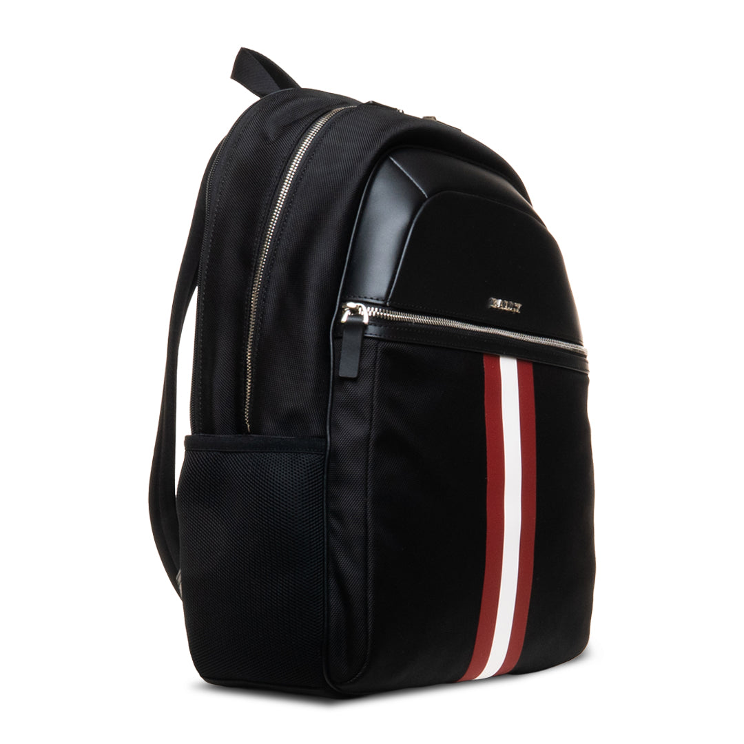 Toland.O Leather Backpack-in-Black-2-Bally Outlet