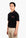 Bally Textured Polo Shirt-in-Black-1-Bally Outlet