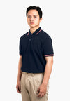Bally Signature Stripe Polo-in-Navy-1-Bally Outlet