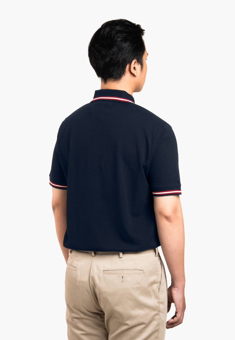 Bally Signature Stripe Polo-in-Navy-3-Bally Outlet