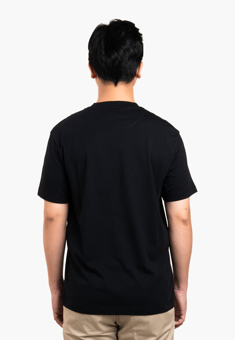 Bally 1851 Logo T-Shirt-in-Black-5-Bally Outlet