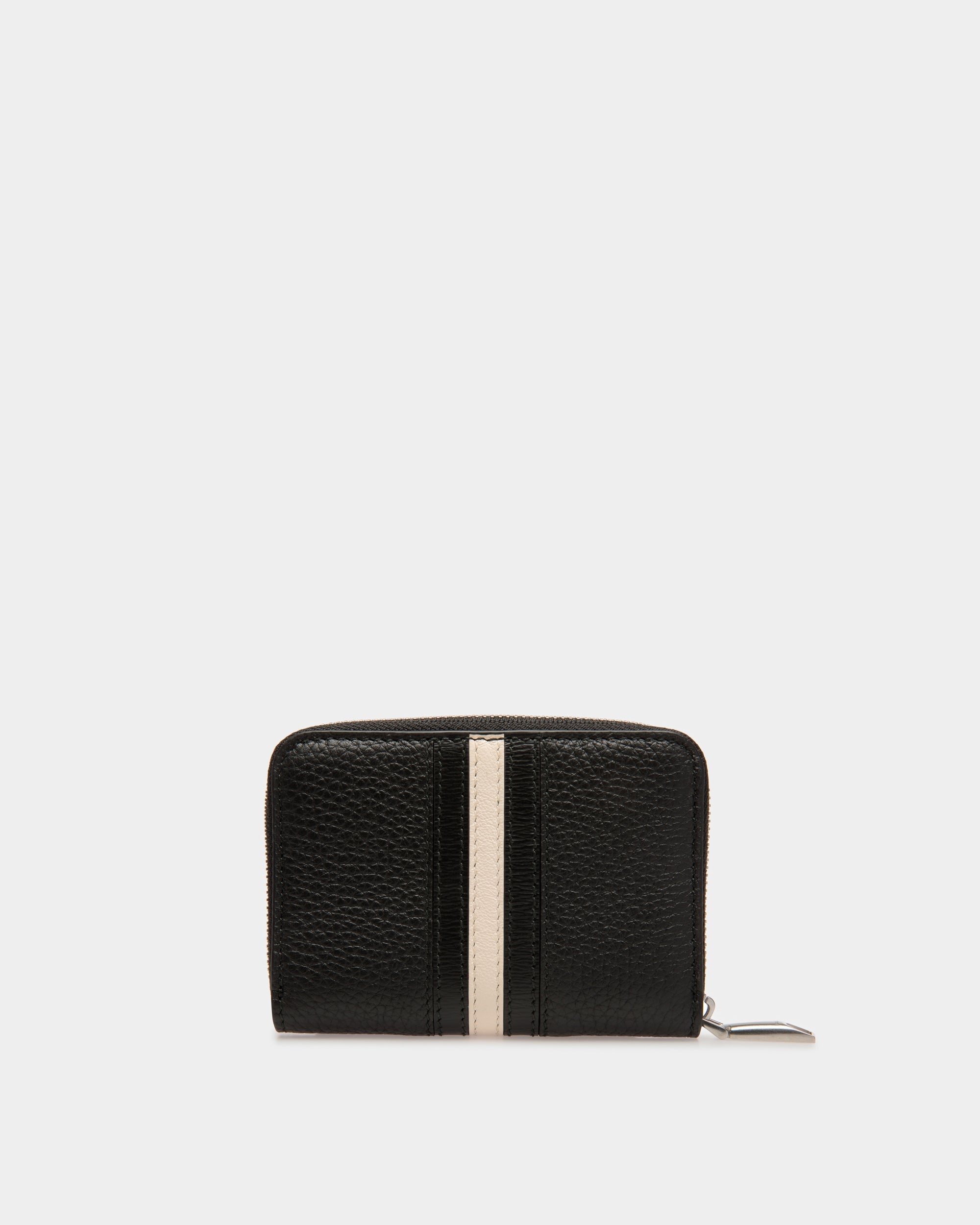 Bally Ribbon Coin Purse-in-Black-2-Bally Outlet