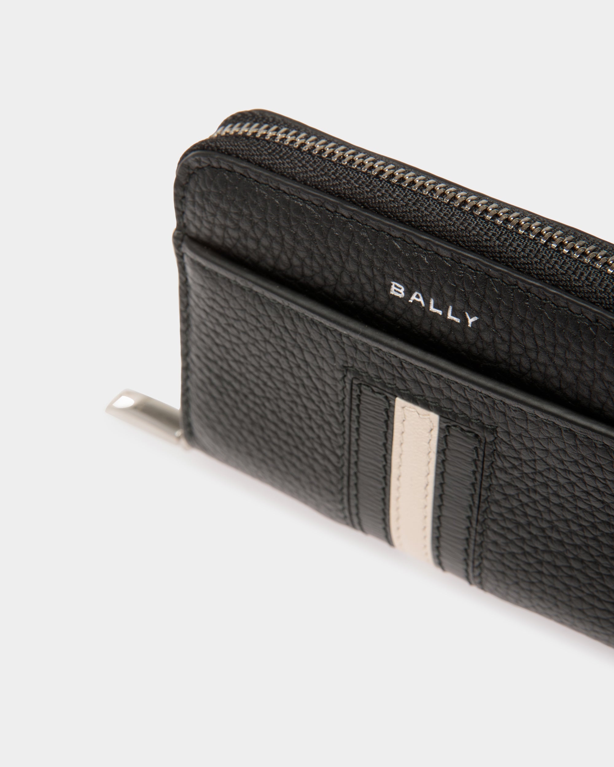 Bally Ribbon Coin Purse-in-Black-4-Bally Outlet