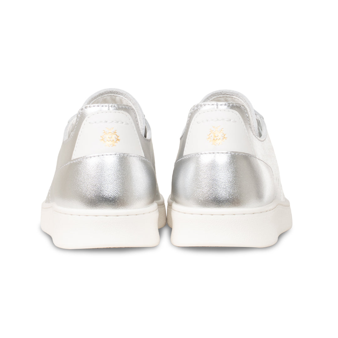 Bally Turyn U Sneakers in Leather-in-Silver-5-Bally Outlet