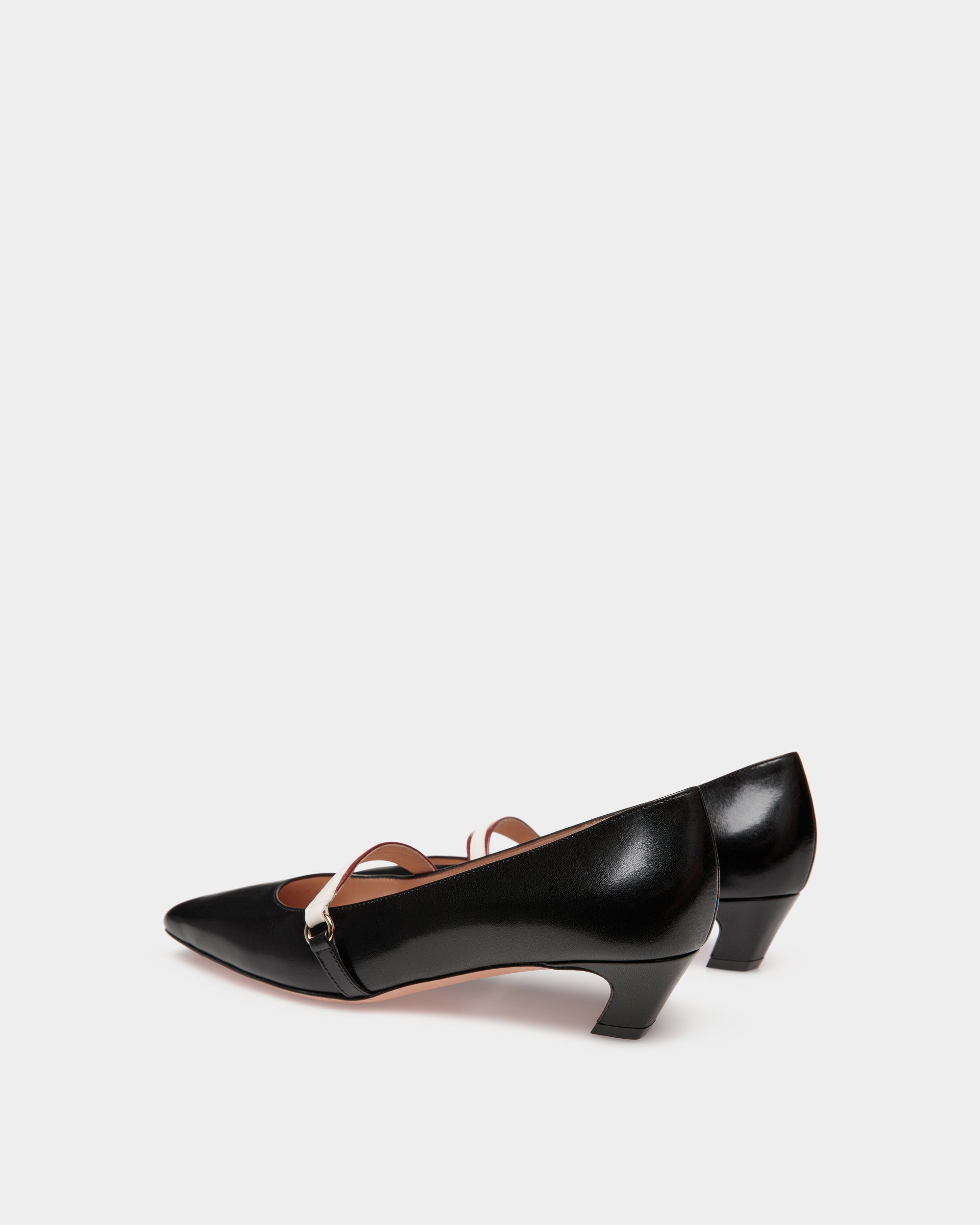 Bally Sylt Pump In Nappa Leather-in-Black-3-Bally Outlet